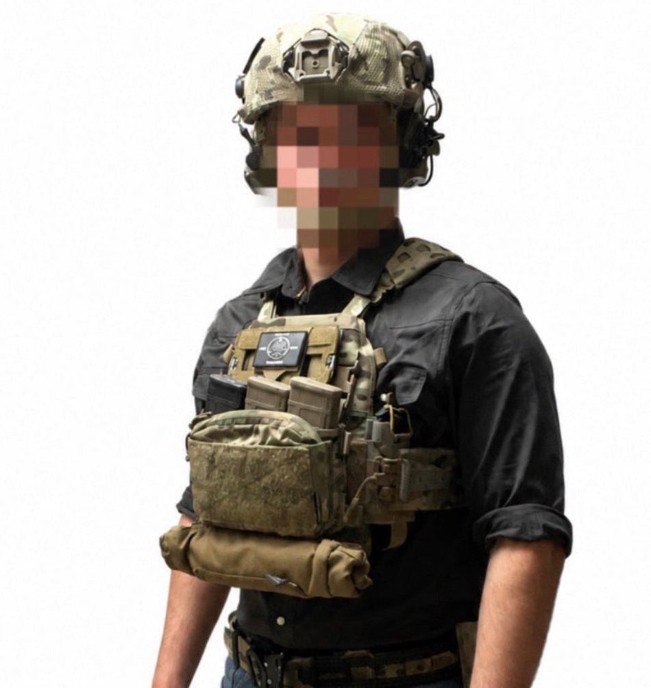 "Long Live the Infidels" Paramilitary Velcro Patch - English 3x2in