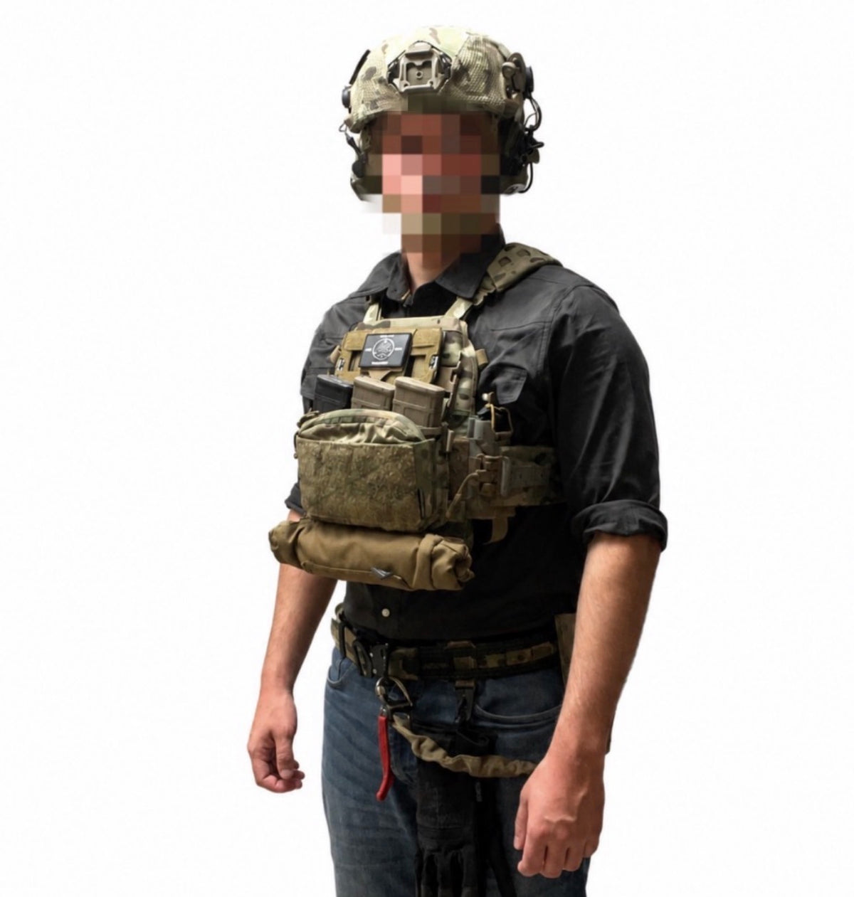 "Long Live the Infidels" Paramilitary Velcro Patch - English 3x2in